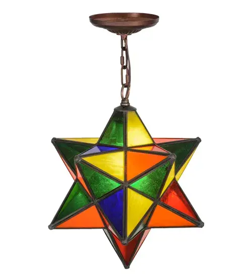 The Meyda Tiffany - Moravian Star by Meyda Lighting - Image 4