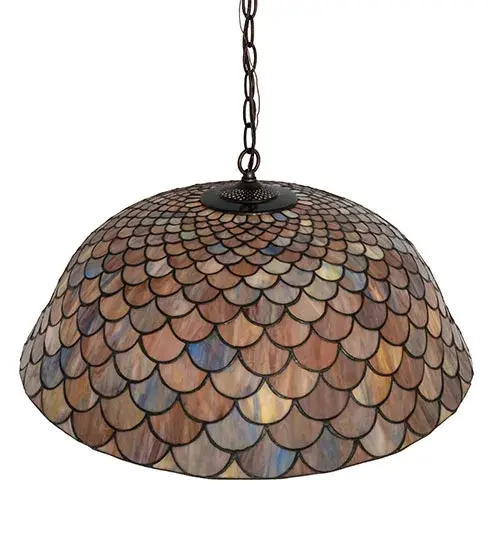 The Meyda Tiffany - Tiffany Fishscale by Meyda Lighting - Image 4