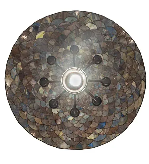 The Meyda Tiffany - Tiffany Fishscale by Meyda Lighting - Image 6