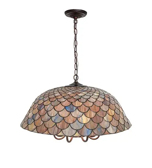 The Meyda Tiffany - Tiffany Fishscale by Meyda Lighting - Image 8