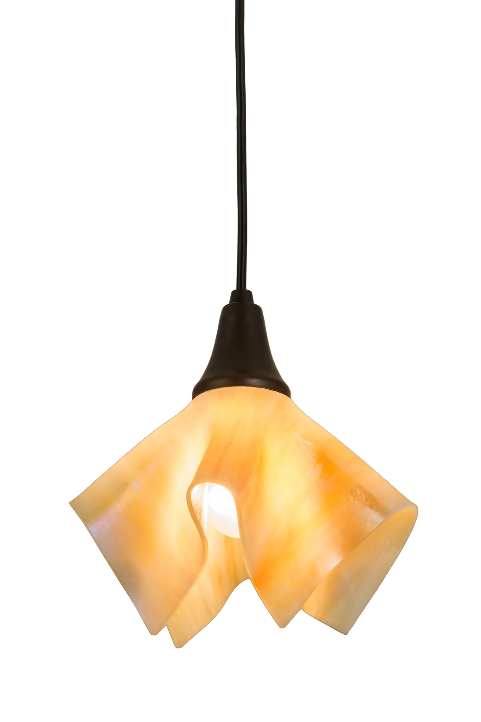 Metro One Light Pendant in Craftsman Brown
