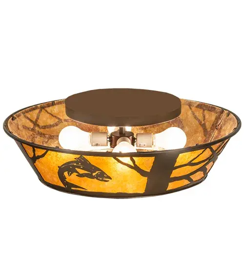 The Meyda Tiffany - Leaping Trout by Meyda Lighting - Image 4