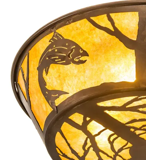 The Meyda Tiffany - Leaping Trout by Meyda Lighting - Image 8