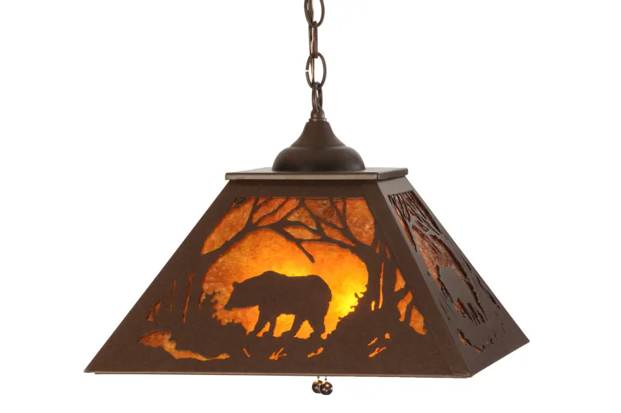 The Meyda Tiffany - Bear At Dawn by Meyda Lighting - Image 1