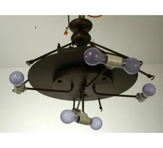 34"W Ivy Berry Semi-Flushmount - Image 3