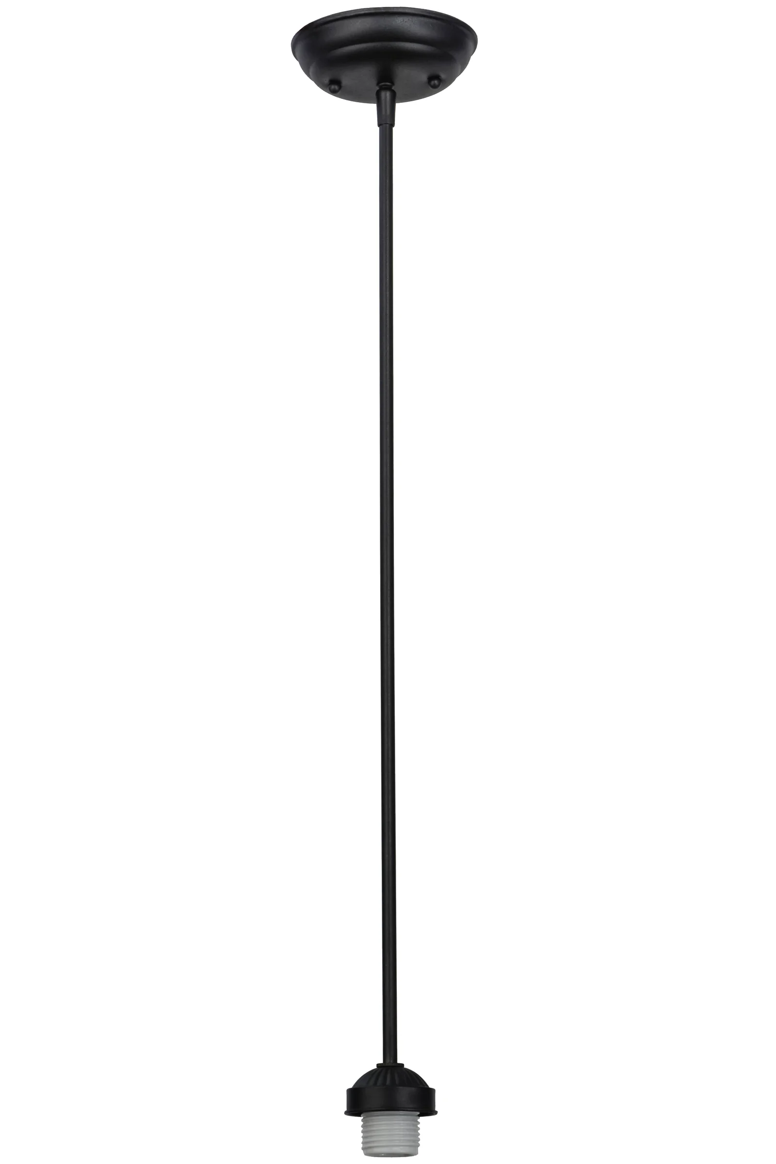 Pendant Hardware One Light Pendant Hardware in Textured Black