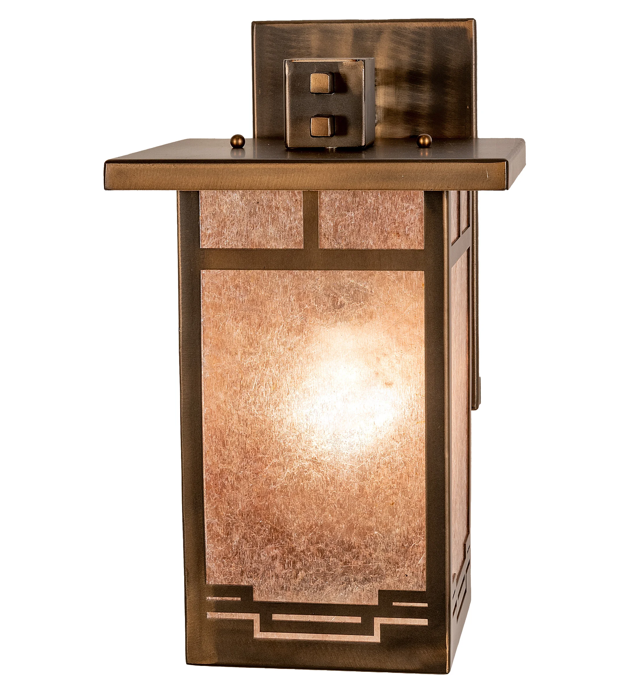 Roylance One Light Wall Sconce in Antique Copper