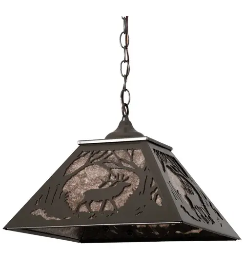 The Meyda Tiffany - Elk At Dawn by Meyda Lighting - Image 3