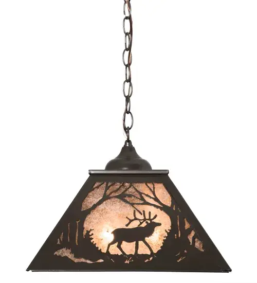 The Meyda Tiffany - Elk At Dawn by Meyda Lighting - Image 5