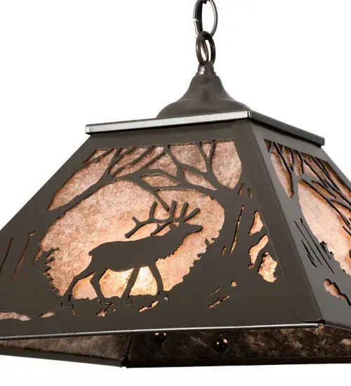 The Meyda Tiffany - Elk At Dawn by Meyda Lighting - Image 8