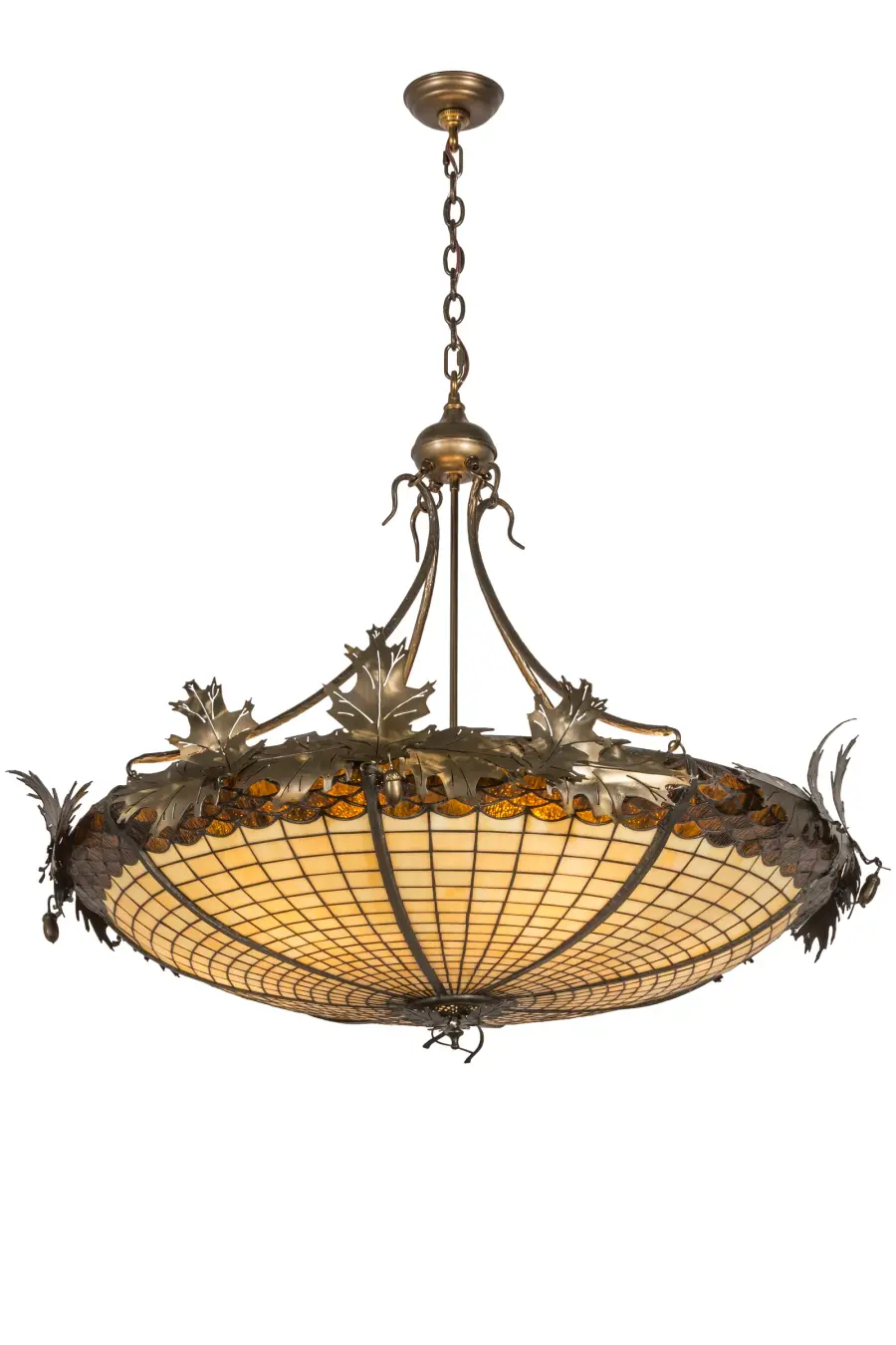 The Meyda Tiffany - Greenbriar Oak by Meyda Lighting - Image 1