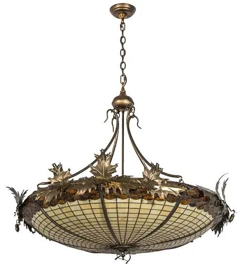 The Meyda Tiffany - Greenbriar Oak by Meyda Lighting - Image 3