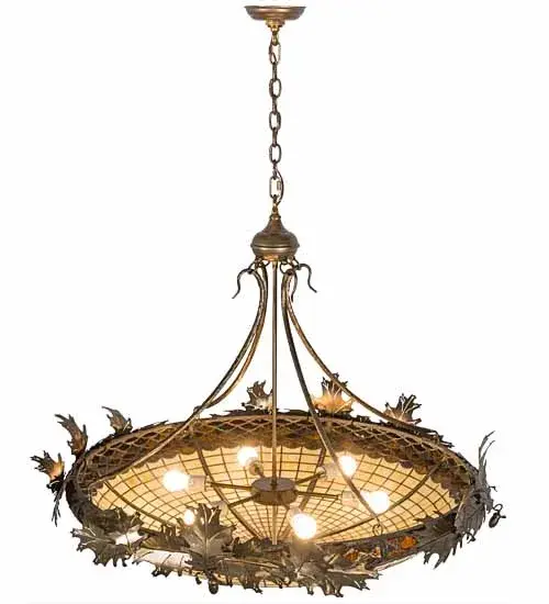 The Meyda Tiffany - Greenbriar Oak by Meyda Lighting - Image 4