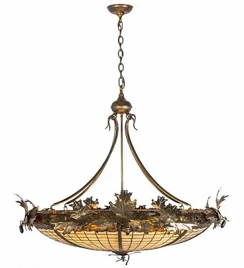 The Meyda Tiffany - Greenbriar Oak by Meyda Lighting - Image 5