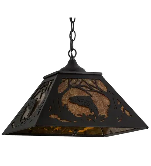 The Meyda Tiffany - Leaping Trout by Meyda Lighting - Image 3