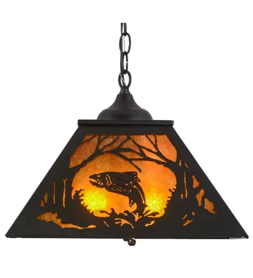The Meyda Tiffany - Leaping Trout by Meyda Lighting - Image 5
