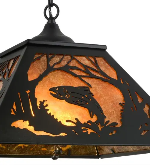 The Meyda Tiffany - Leaping Trout by Meyda Lighting - Image 8