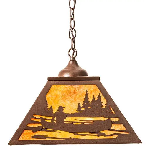 The Meyda Tiffany - Canoe At Lake by Meyda Lighting - Image 5