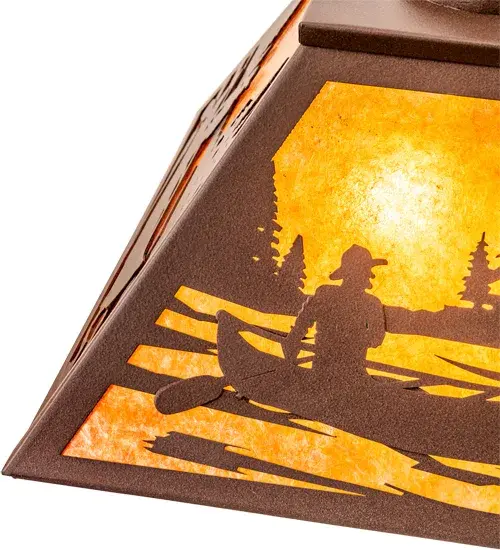 The Meyda Tiffany - Canoe At Lake by Meyda Lighting - Image 8