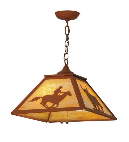 The Meyda Tiffany - Cowboy & Steer by Meyda Lighting - Image 6