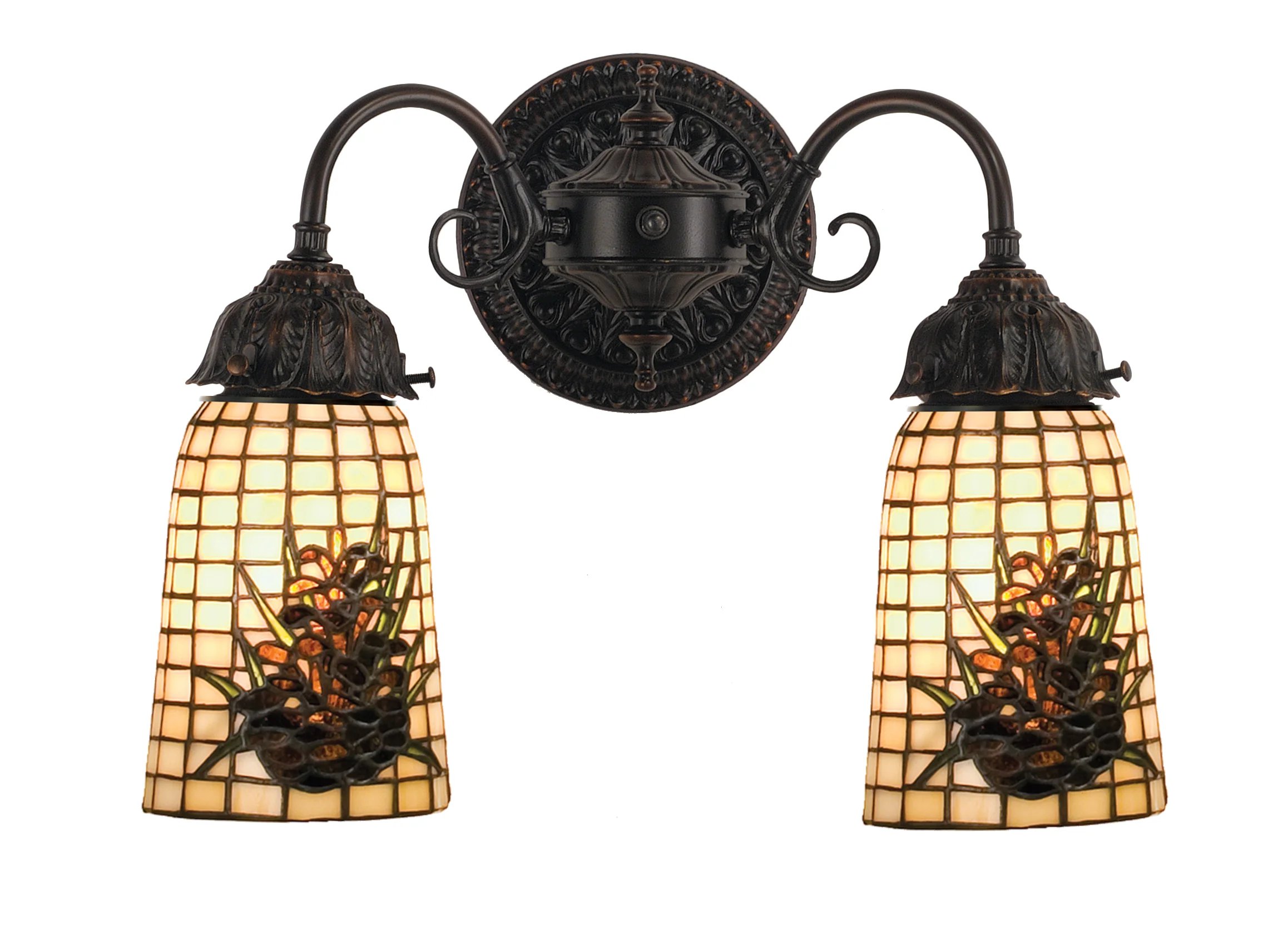 14.5" Wide Pine Barons 2 LT Wall Sconce