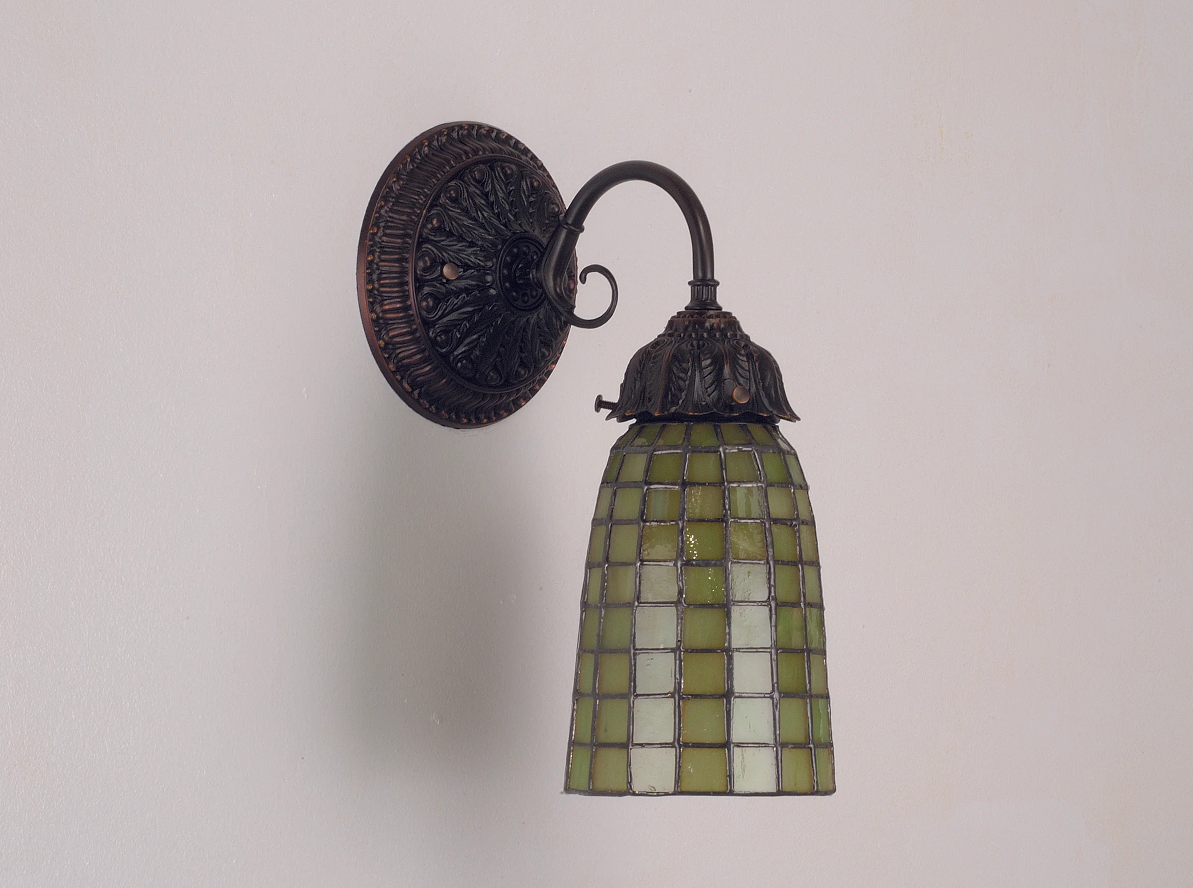 5" Wide Geometric Wall Sconce