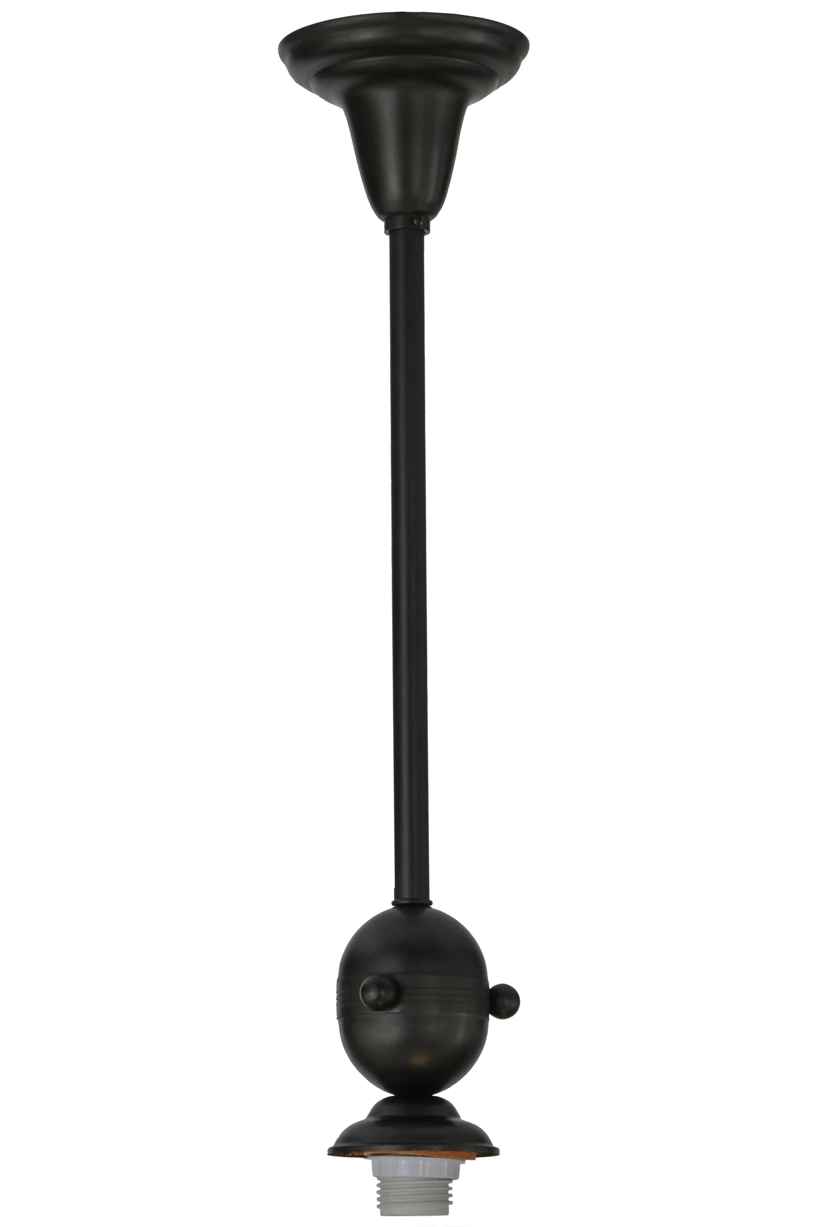 Revival One Light Pendant Hardware in Craftsman Brown