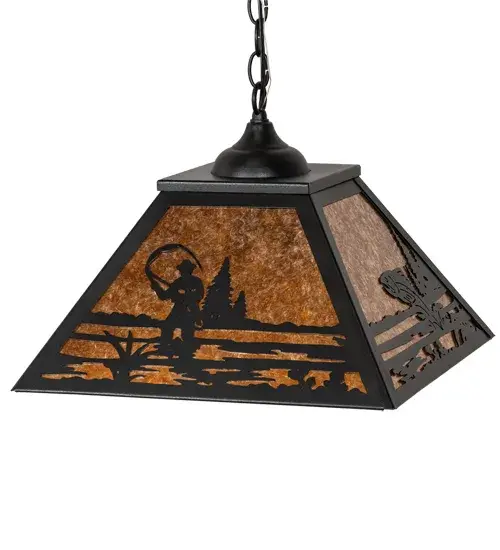 The Meyda Tiffany - Fly Fisherman by Meyda Lighting - Image 3