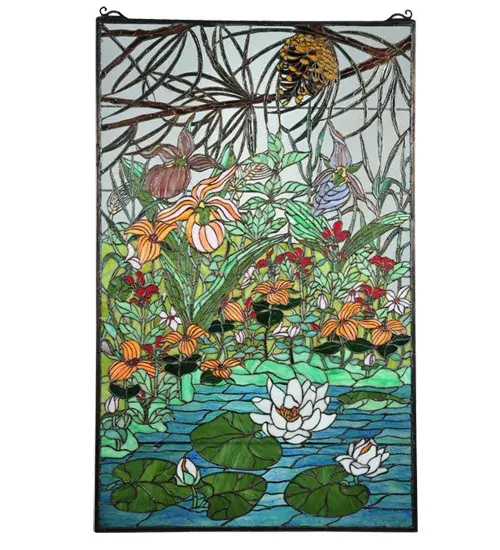 The Meyda Tiffany - Woodland Lilypond by Meyda Lighting - Image 3