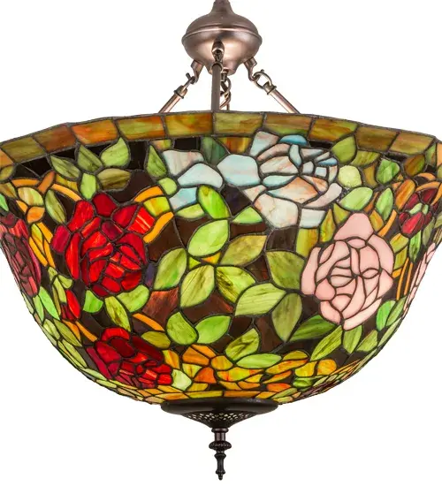 The Meyda Tiffany - Tiffany Rosebush by Meyda Lighting - Image 8