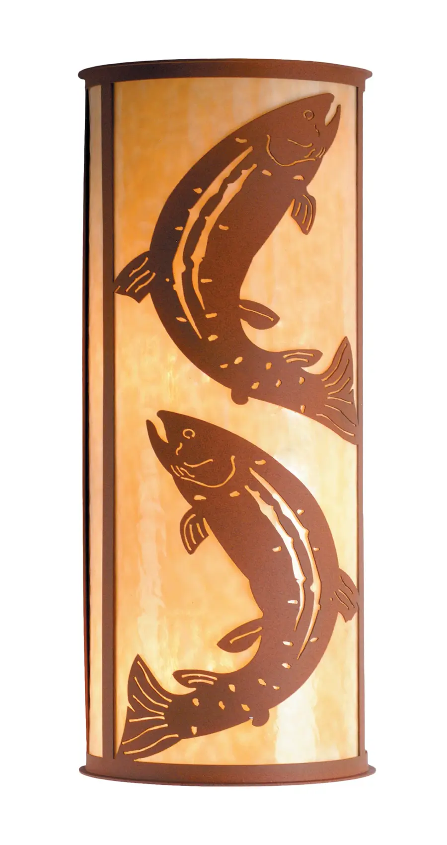 The Meyda Tiffany - Leaping Trout by Meyda Lighting