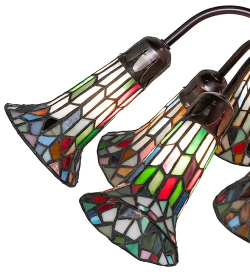 The Meyda Tiffany - Stained Glass Pond Lily by Meyda Lighting - Image 7