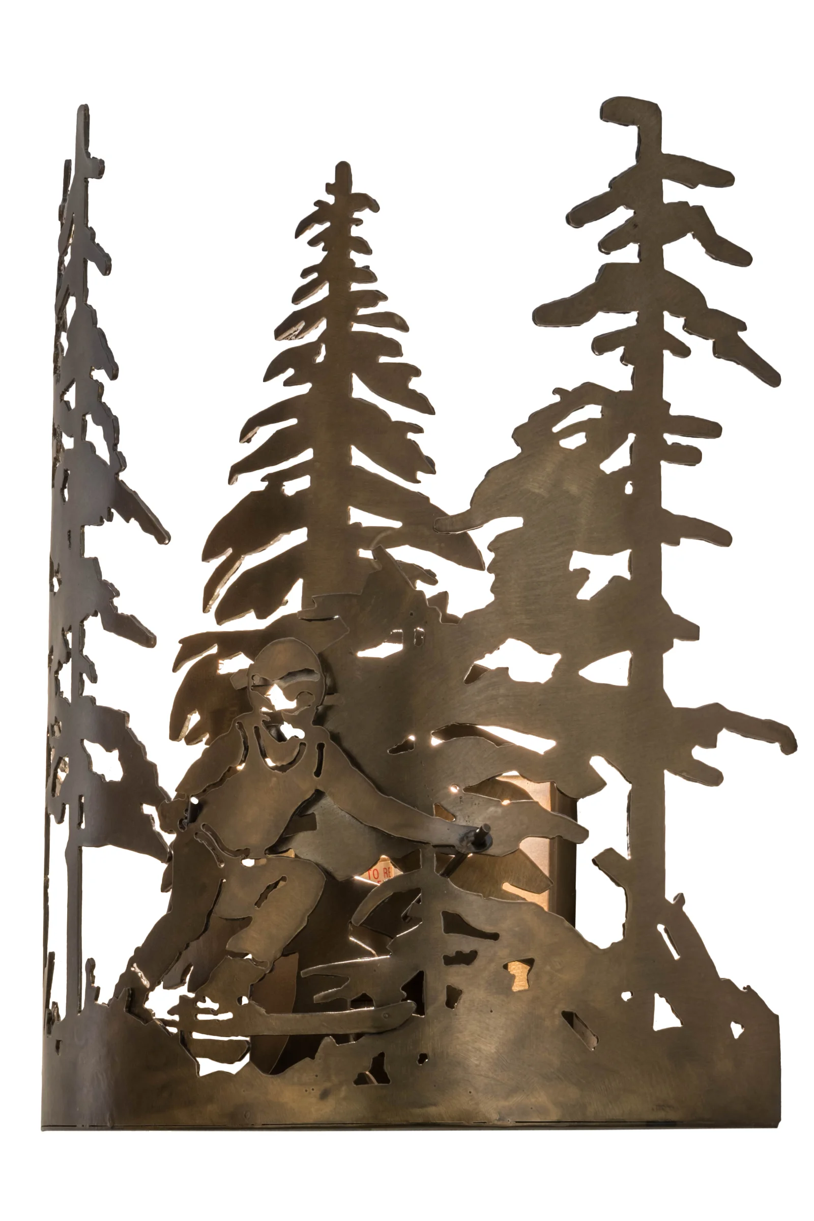 Alpine One Light Wall Sconce in Antique Copper