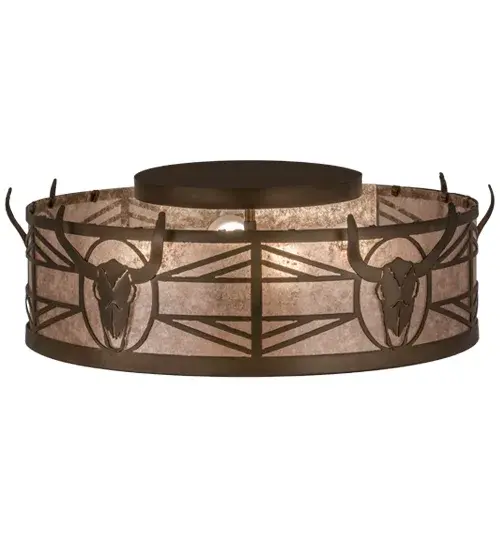 The Steer Skull by Meyda Lighting - Image 4