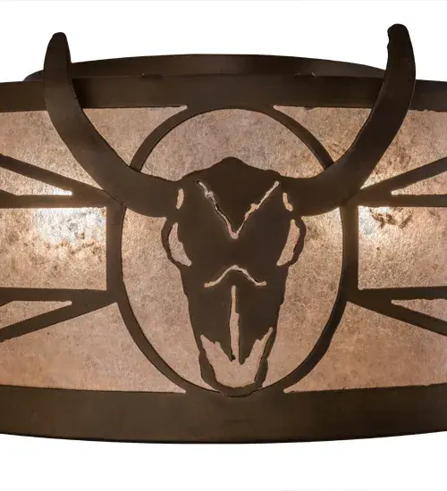 The Steer Skull by Meyda Lighting - Image 8