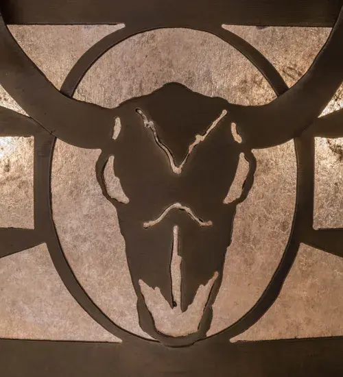 The Steer Skull by Meyda Lighting - Image 9