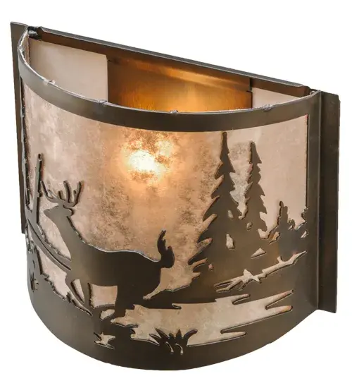 The Meyda Tiffany - Deer At Lake by Meyda Lighting - Image 4