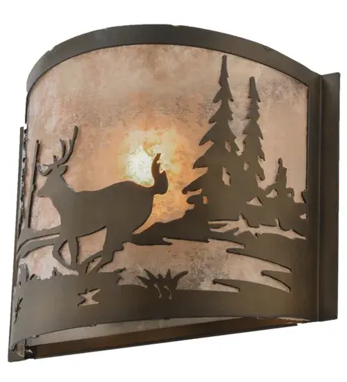 The Meyda Tiffany - Deer At Lake by Meyda Lighting - Image 6