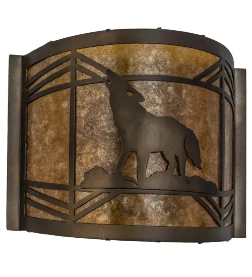 The Northwoods Wolf on the Loose by Meyda Lighting - Image 3