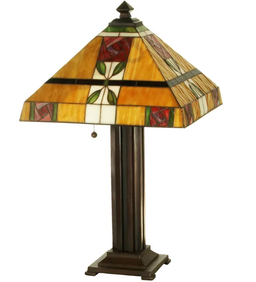 23.5"H Mackintosh Rose Table Lamp