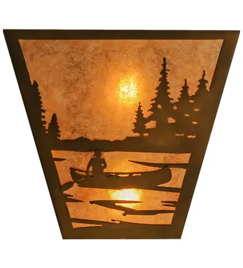 The Meyda Tiffany - Canoe At Lake by Meyda Lighting - Image 4