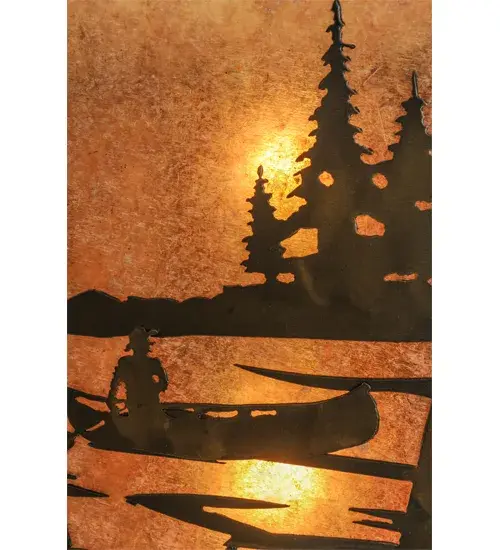 The Meyda Tiffany - Canoe At Lake by Meyda Lighting - Image 7