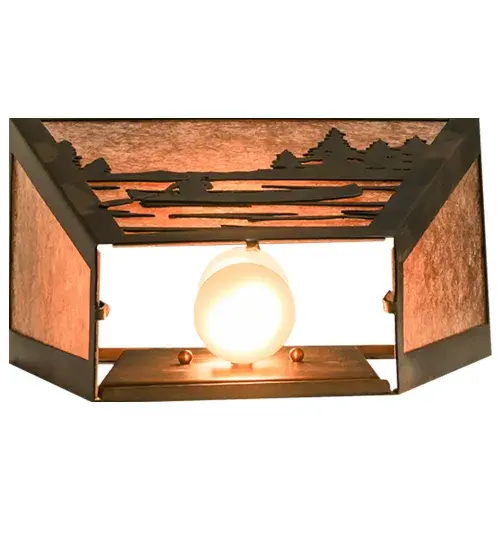The Meyda Tiffany - Canoe At Lake by Meyda Lighting - Image 8