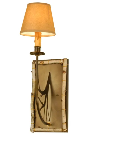 Birchwood One Light Wall Sconce in Antique Copper