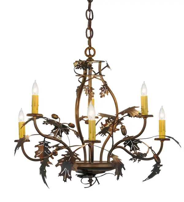 The Meyda Tiffany - Oak Leaf & Acorn by Meyda Lighting - Image 1