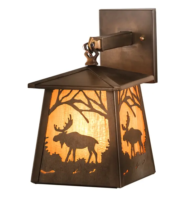 The Moose at Dawn by Meyda Lighting - Image 1