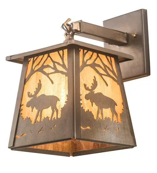 The Moose at Dawn by Meyda Lighting - Image 6
