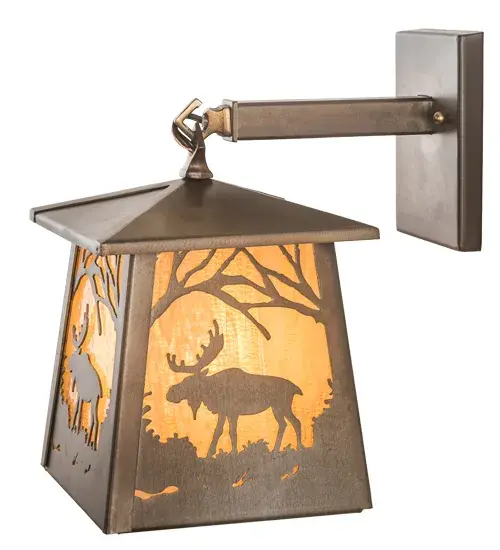 The Moose at Dawn by Meyda Lighting - Image 7