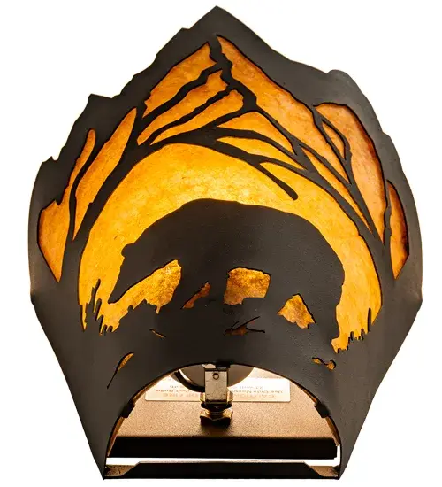 The Meyda Tiffany - Bear At Dawn by Meyda Lighting - Image 8