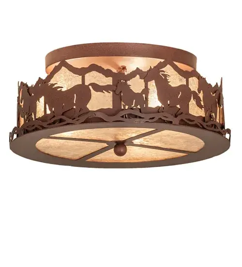 The Meyda Tiffany - Running Horses by Meyda Lighting - Image 2